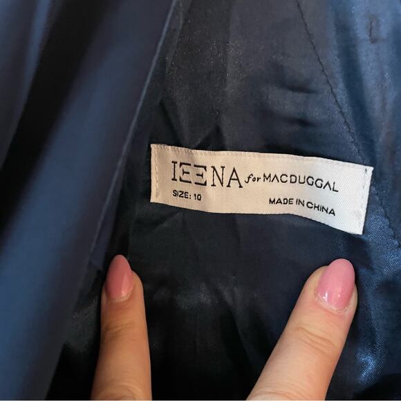 Ieena Mac Duggal High Neck Chiffon Gown #55035 - Picture 7 of 7